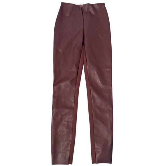 Wolford Shaping Vegan Leather Leggings NWT NEW Size 34 Size 2 - Picture 2 of 5